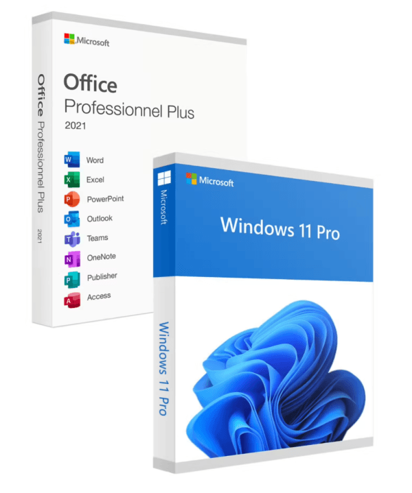 Windows 11 Pro + Visio 2021 Pro + Project 2021 Pro Bundle